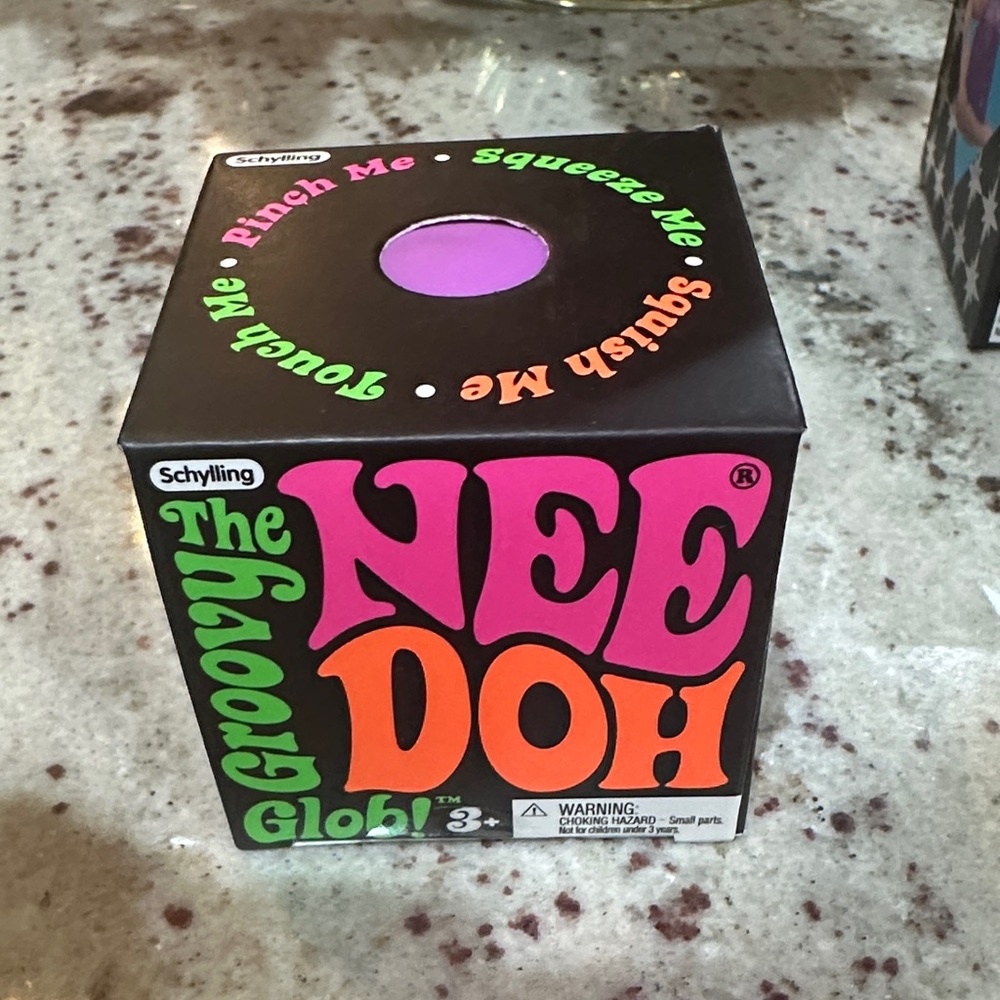 The Groovy Gloopy Nee Doh Kids Toy - Pink & Orange
